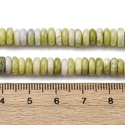 Природного нефрита нитей бисера G-L624-H07-6x2mm