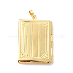 Экологически чистые подвески-медальоны из латуни с гальванопокрытием KK-F850-06G