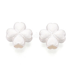 День святого патрика 925 стерлингового серебра матовые бусины STER-T008-34S