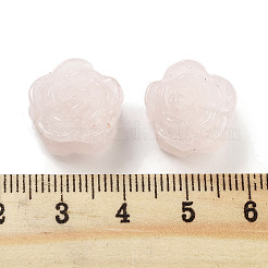 Природного розового кварца бусы G-H007-01F