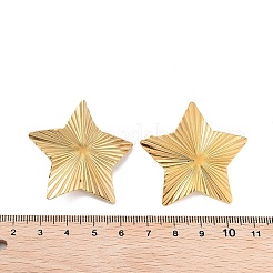 Ионное покрытие (ip) 304 нержавеющая сталь гвоздики фурнитура для сережек&nbsp;STAS-P357-01D-G