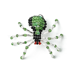 Миюки круглые рокайльские бусины бисерные подвески PALLOY-MZ00206