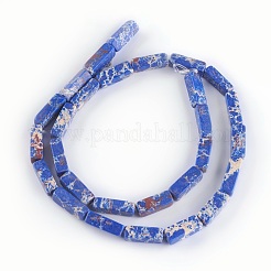 Синтетические имперские нитки из яшмы G-E508-02D