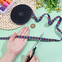 15 ярд полиэстеровых лент с этнической вышивкой&nbsp;OCOR-PH0006-86B