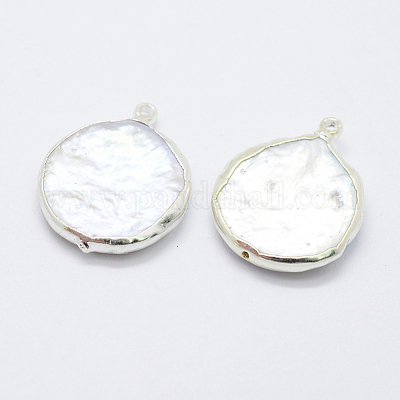 Подвески из натурального пресноводного жемчуга PEAR-F006-54S-1