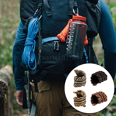 4шт 4 цвета латунные бусины KK-OC0001-66-1