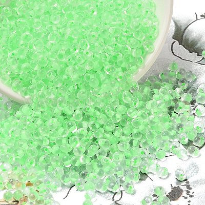 Бусины-капли miyuki 3.4 мм SEED-MY04-DPF10-1