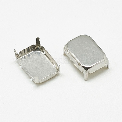 Некорневая нержавеющая сталь 201 с креплениями для пришивания зубцов STAS-T032-05-8x10mm-1