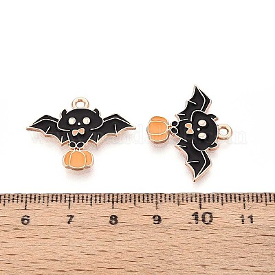 Подвески из сплава с эмалью на тему Хэллоуина ENAM-T022-54G-05-1