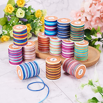 Сегментная окрашенная полиэфирная нить&nbsp;NWIR-TA0001-03C-1