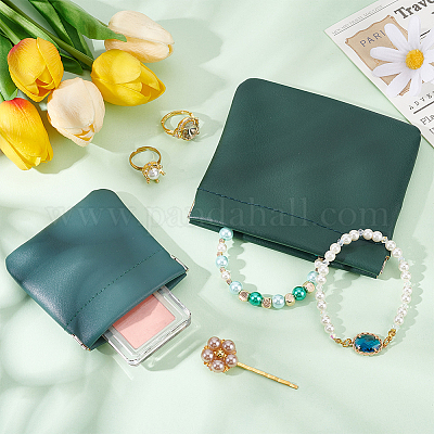 Ahademaker 2 шт. 2 стильный кошелек для мелочи из искусственной кожи ABAG-GA0001-20A-1