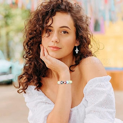 Непрозрачные акриловые бусины SACR-YW0002-78B-01-1