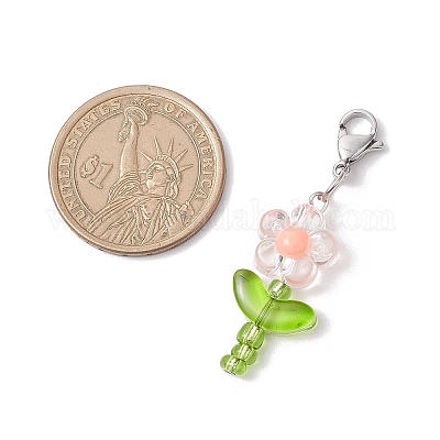 6 шт. акриловые подвесные украшения HJEW-JM03859-1