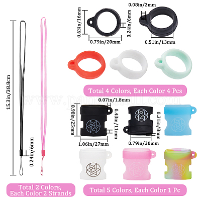 Набор для самостоятельного изготовления шнурка для ожерелья с защитой от потери DIY-GF0007-79-1