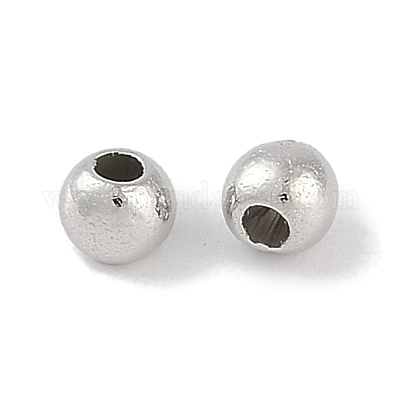 Пластиковые круглые бусины ccb ALUM-U001-08C-02-1