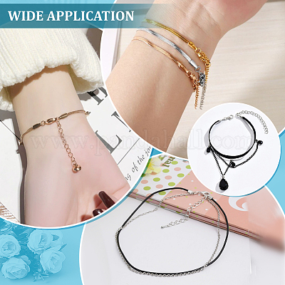 4 набор 4-х цветных железных наконечников с цепочкой FIND-ME0001-90-1