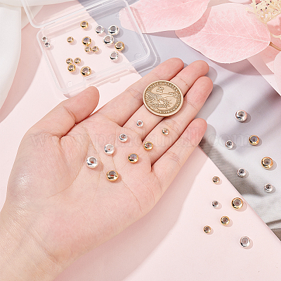 32шт 8 стильные латунные бусины KK-BC0009-46-1