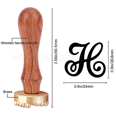 1шт латунная головка штампа DIY-CP0007-79H-1