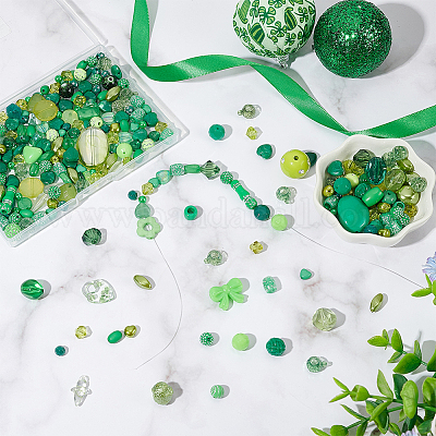 4 пакетик акриловых бусин MACR-WR0001-03B-1