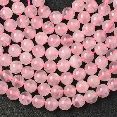 Натуральный мадагаскар розовый кварц бисер strads G-D654-6mm-1