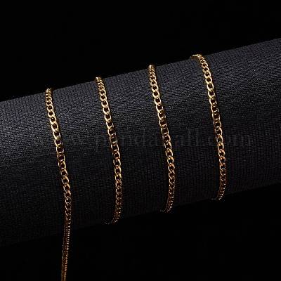 Ионное покрытие (ip) 304 нержавеющая сталь витая цепь панцирные цепи CHS-H007-29G-1