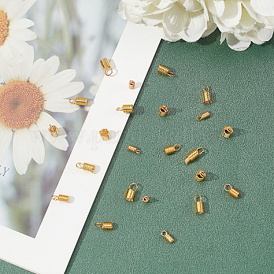 120 шт. 4 спиральных наконечника шнура из нержавеющей стали 304 STAS-UN0021-13G-1