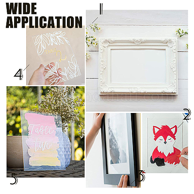 Акриловая прозрачная нажимная пластина OACR-BC0001-07A-1