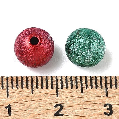 Лакированные бусины из акрила &nbsp;ACRP-Q018-8mm-M-1