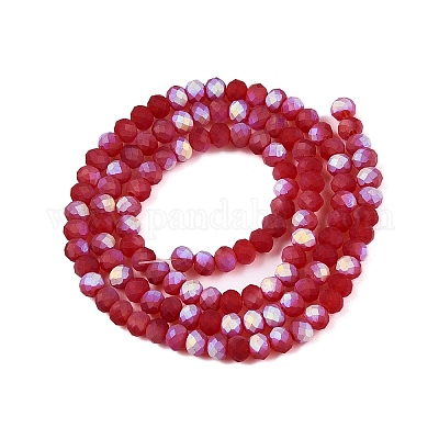 Прозрачные стеклянные бусины EGLA-A044-T3mm-MB01-1