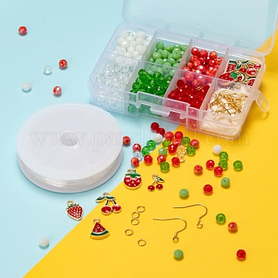 Наборы для изготовления серег своими руками DIY-LS0003-69-1