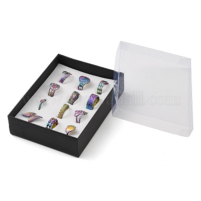 Регулируемое манжетное кольцо из нержавеющей стали 304 RJEW-MSMC002-13-1