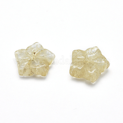 Натуральный цитрин бисер G-L533-43-1