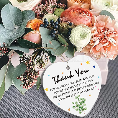 Подвесные украшения из печатного фарфора HJEW-WH0056-008-1