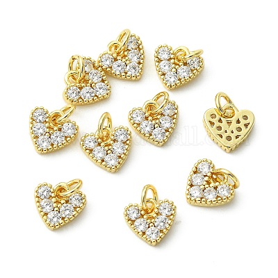 Латунные микро проложить кубического циркония подвески KK-C143-53G-1