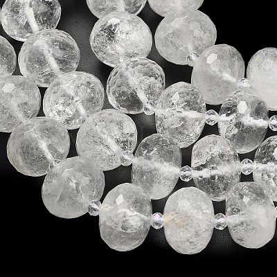 Природных кристаллов кварца бисер нитей G-L642-I02-18x13mm-1