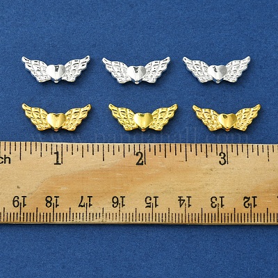 100шт бусины из сплава 2 цветов FIND-FS0002-48-1