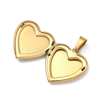 Подвески-медальоны из нержавеющей стали 304&nbsp;STAS-H255-02G-08-1