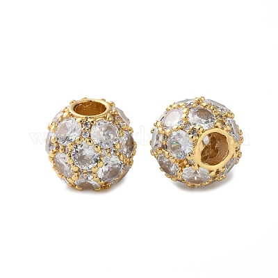 Латунные бусины KK-S512-02G-1