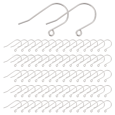 80 шт. крючки для сережек из нержавеющей стали 316 STAS-UN0063-66-1