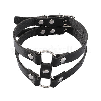 Двухслойное кольцо для ног из искусственной кожи FS-WG420A0-01-1