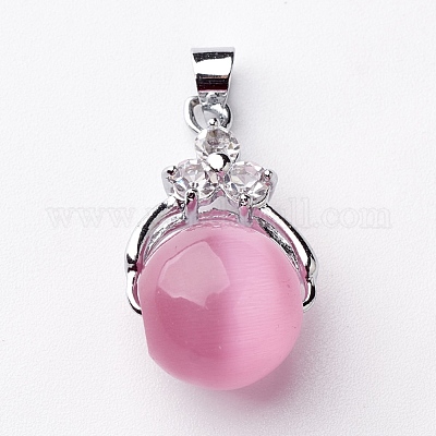 Подвески кошачий глаз CE-N010-04-1