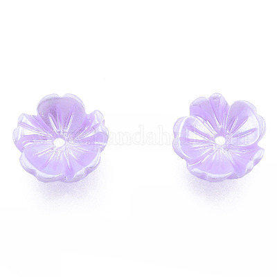 Бусины из искусственного жемчуга RESI-N036-02A-04-1