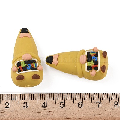 Силиконовые бусины на тему дня учителя SIL-I013-01D-1