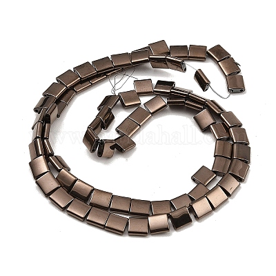 Гальванические немагнитная синтетический гематит бисер пряди G-G089-B02-08-1