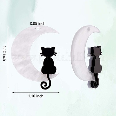 20 шт. Непрозрачные акриловые подвески JX493A-1