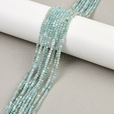 Естественно амазонит шарик нити G-P279-42-2mm-01-1