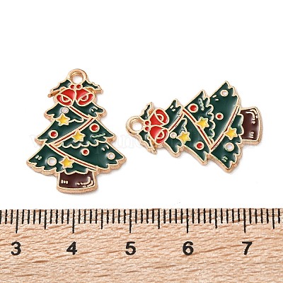 Подвески из эмали и сплава ENAM-I061-01KCG-02-1