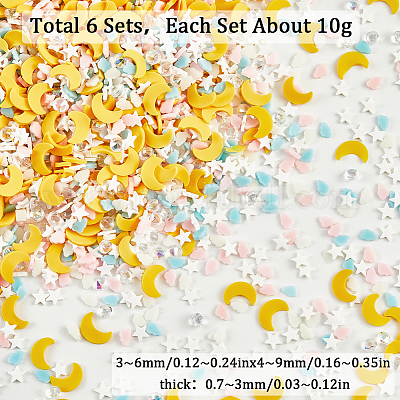 Кабошоны из полимерной глины ручной работы CLAY-SC0001-98A-1