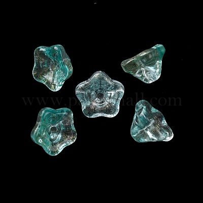 Прозрачные стеклянные бусины GLAA-T025-81B-02-1