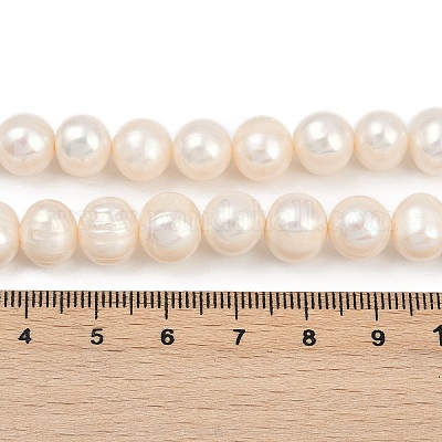 Нити из натурального культивированного пресноводного жемчуга PEAR-I007-07Z-10C-1